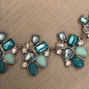 Jewelry - Charming Charlie Teal & aqua show piece necklace🔥 Jewelry - Charming Charlie Teal & aqua show piece necklace🔥